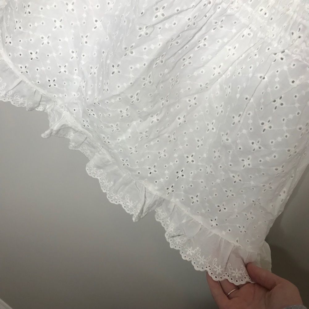 ▪️Capulet x Anthro▪️NWT Eloise Eyelet Mini Dress - Picture 9 of 12
